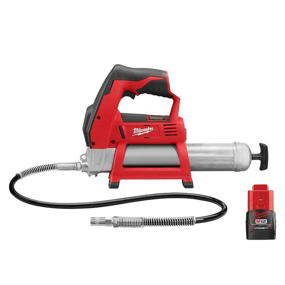 Milwaukee M12 Cordless Grease Gun 2446