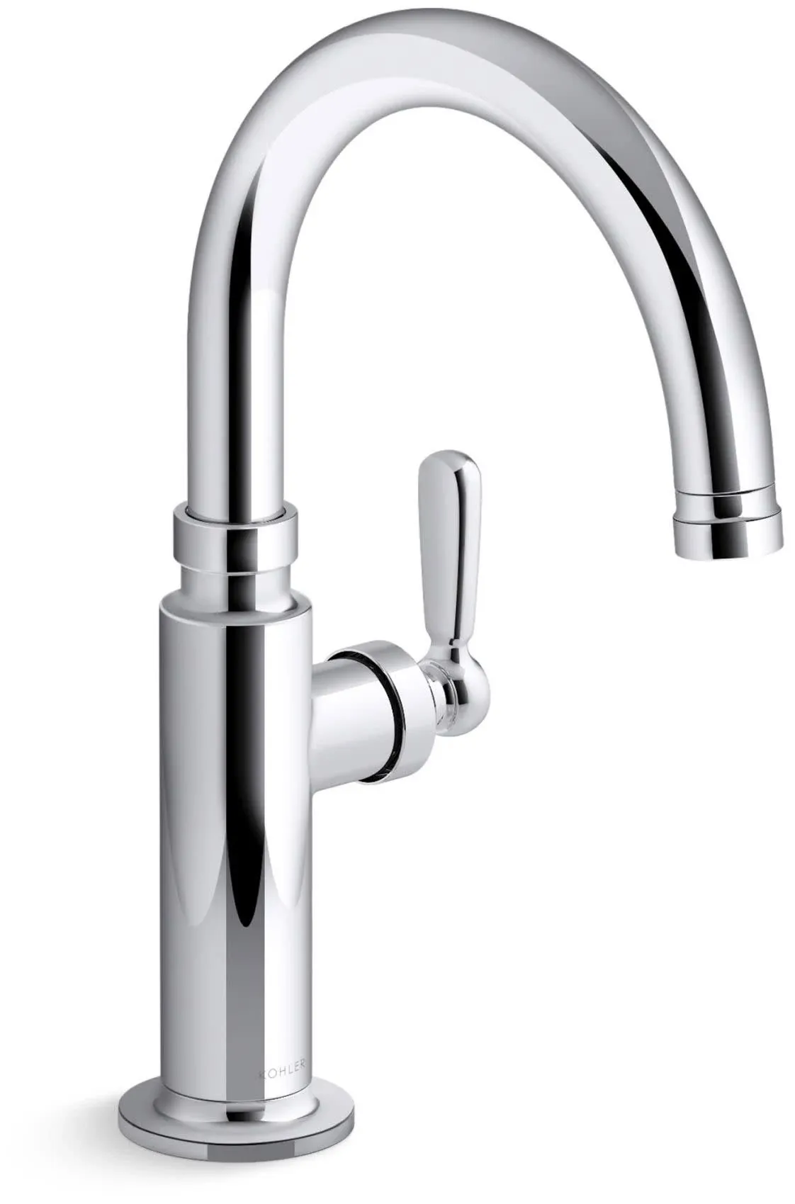 Edalyn by Studio McGee Single-Handle Bar Sink Faucet Polished Chrome