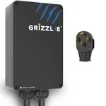 Grizzl-E Level 2 EV Charger, 16/24/32/40 Amp, NEMA 14-50 Plug/06-50 Plug, 24 Feet Premium Cable, Indoor/Outdoor Car Charging Station,