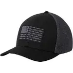 Columbia PFG Mesh Fish Flag Ball Cap - S/M - Black