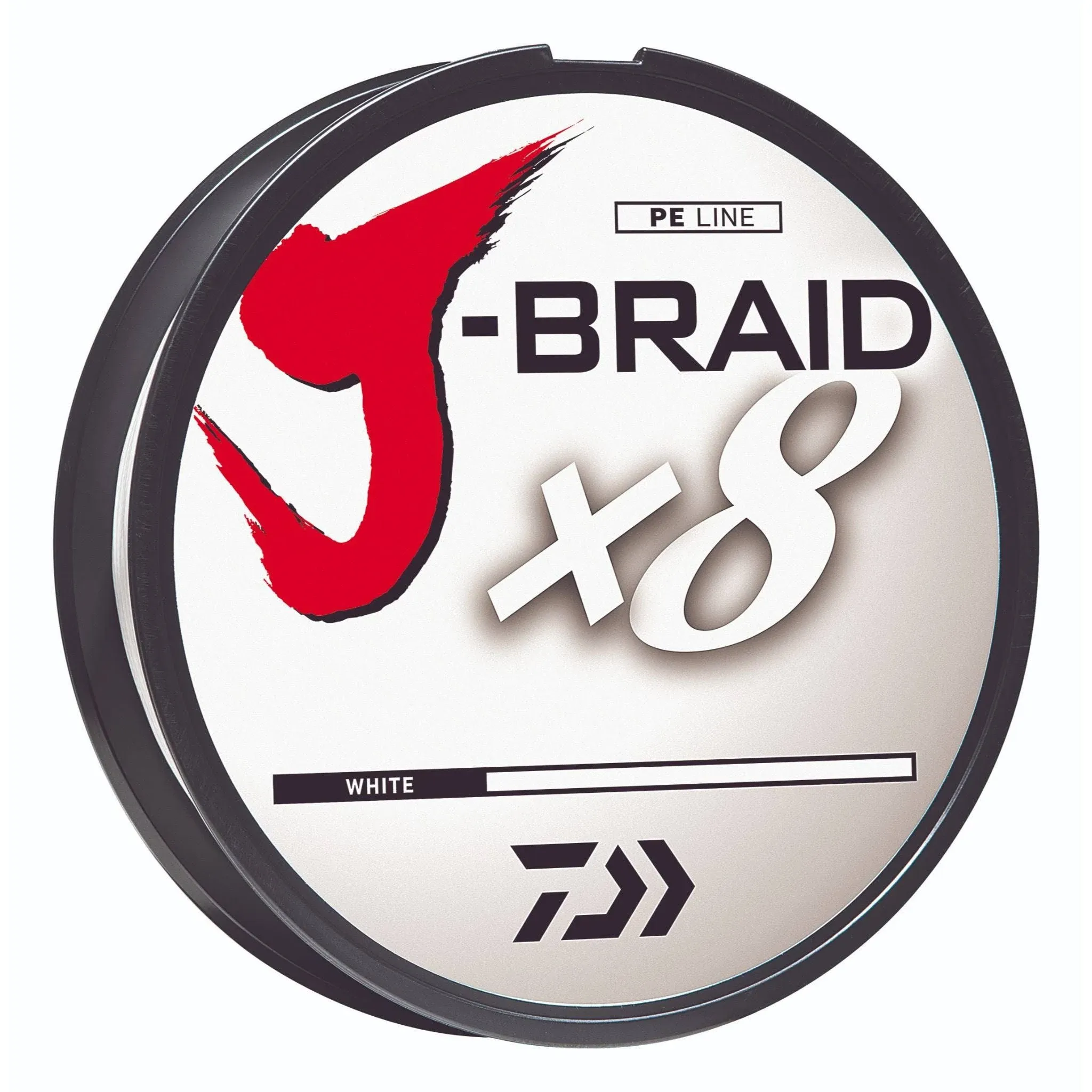 Daiwa J-Braid x8 Chartreuse Filler Spool · 165 Yards · 6 lbs