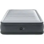 Intex Elevated Dura Beam Fiber Tech Airbed with Built in Pump, Queen