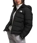 The North Face Girls' Reversible North Down Hooded Jacket, TNF Black / S