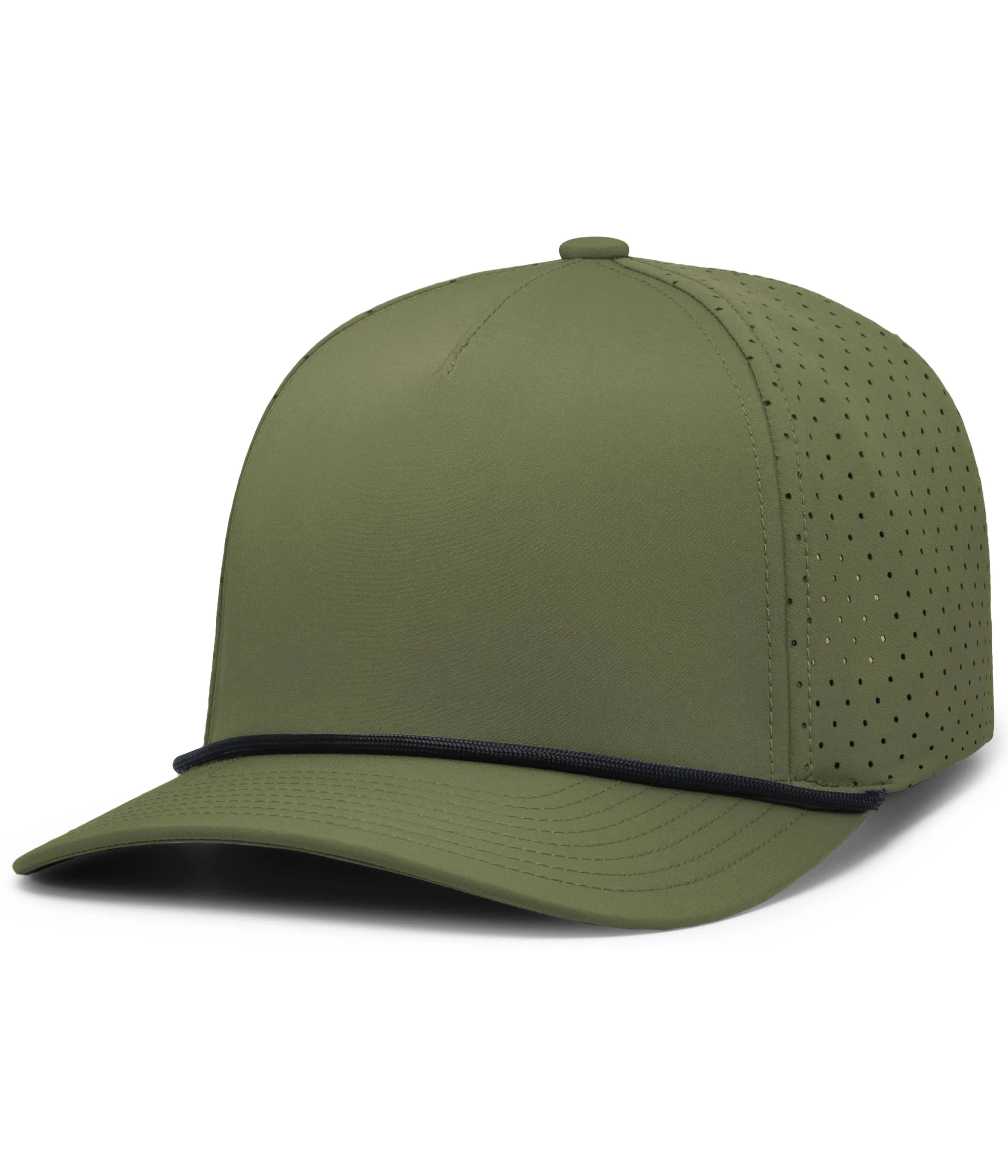 Pacific Headwear Weekender Perforated Snapback Cap