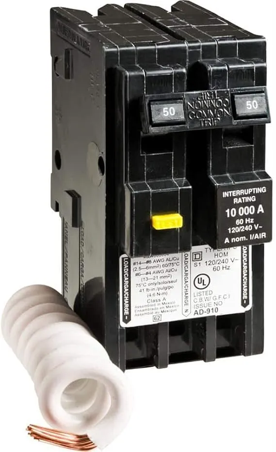 Square D Homeline GFCI Circuit Breaker