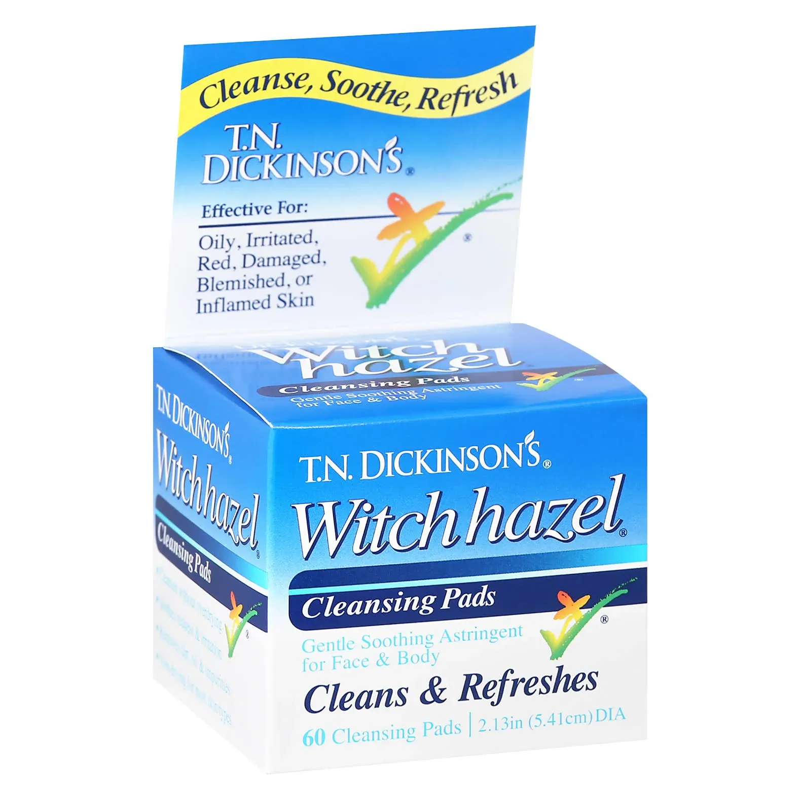 T.n. Dickinson's Witch Hazel Cleansing Pads