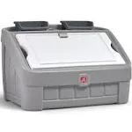 Step2 2-in-1 Toy Box & Art Lid - Gray