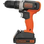 BLACK+DECKER - 20V Max Cordless Drill (BCD702C1)