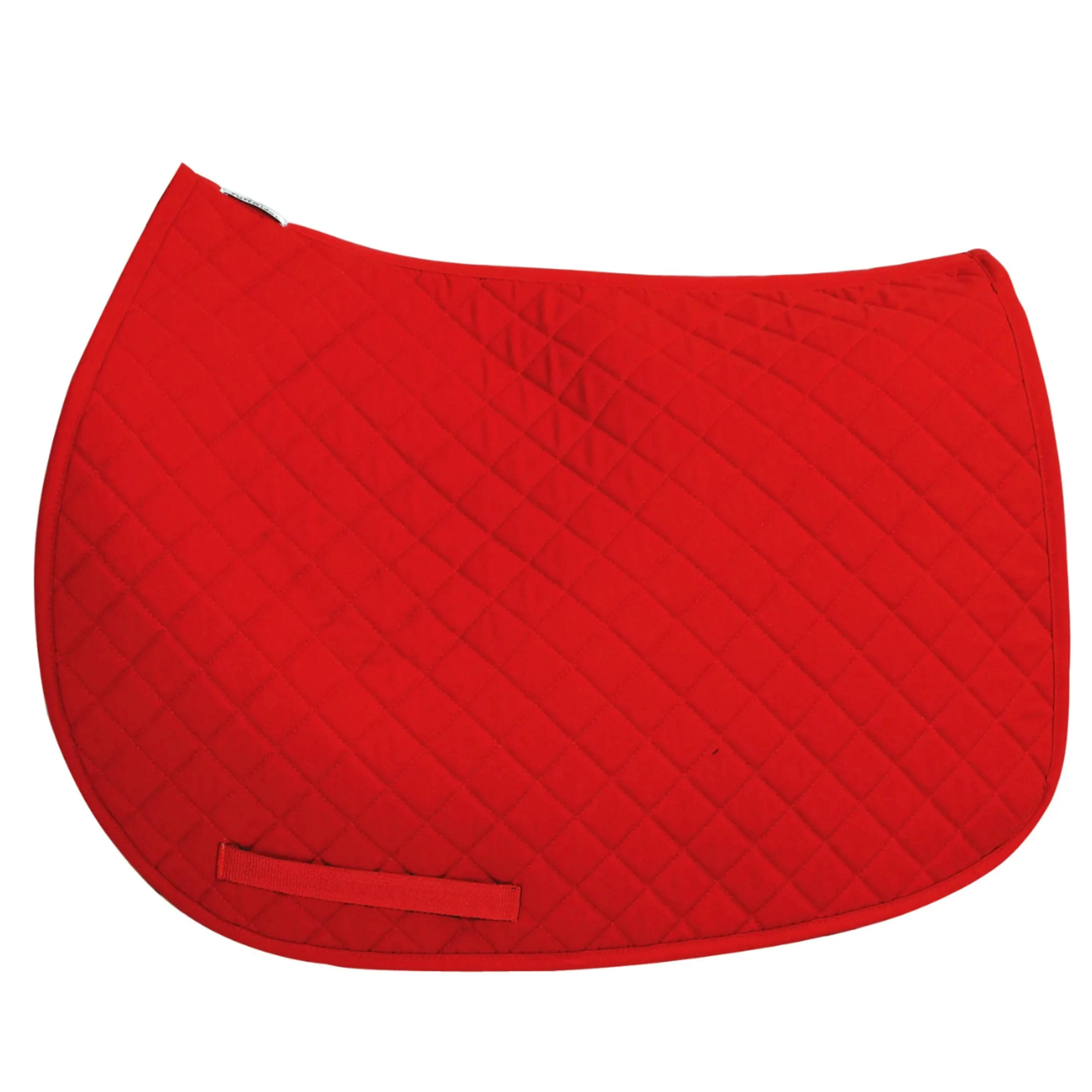 TuffRider Basic Pony Saddle Pad - Red