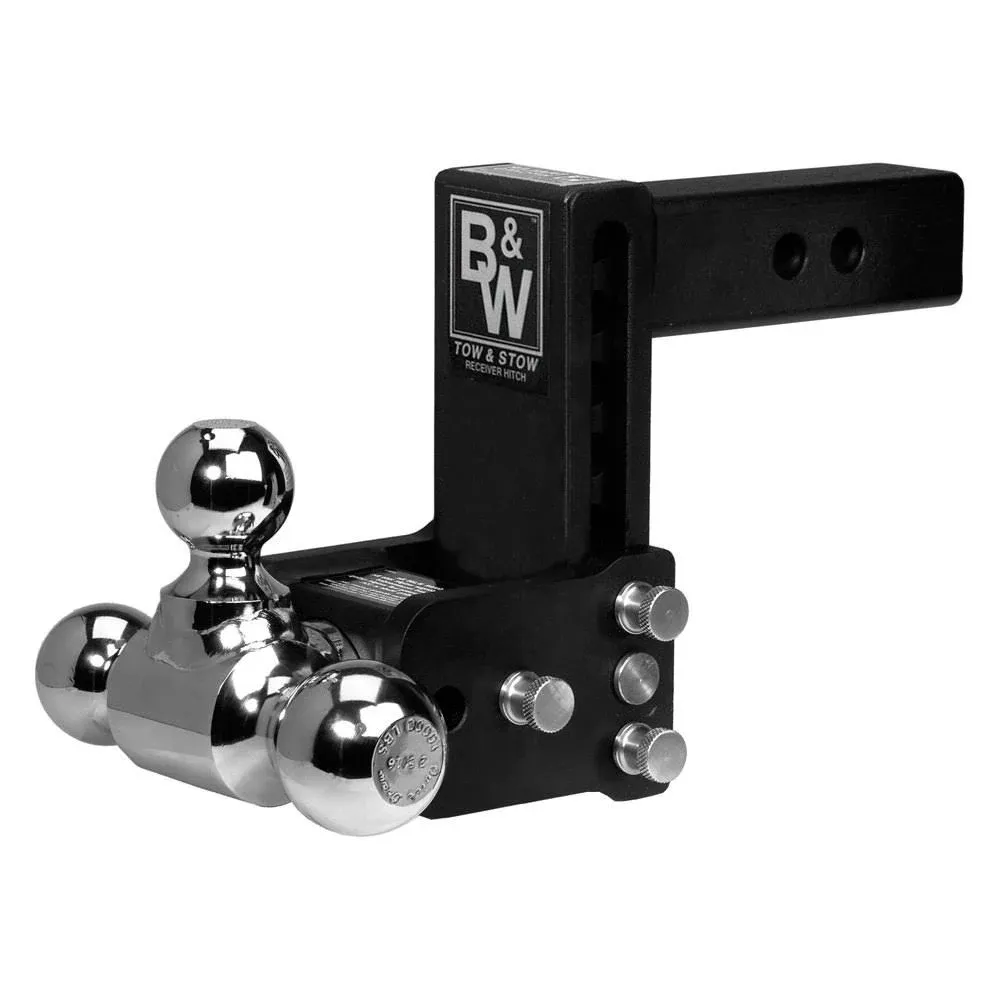 B&W Tow & Stow Adjustable Ball Mount TS10048B