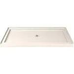 DreamLine DLT-1134540 Slimline 34x54" Single Threshold Shower Base in White