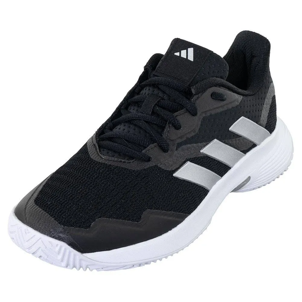 Adidas Court Jam Control Women's Shoes Core Black/Silver : 5 B - Medium