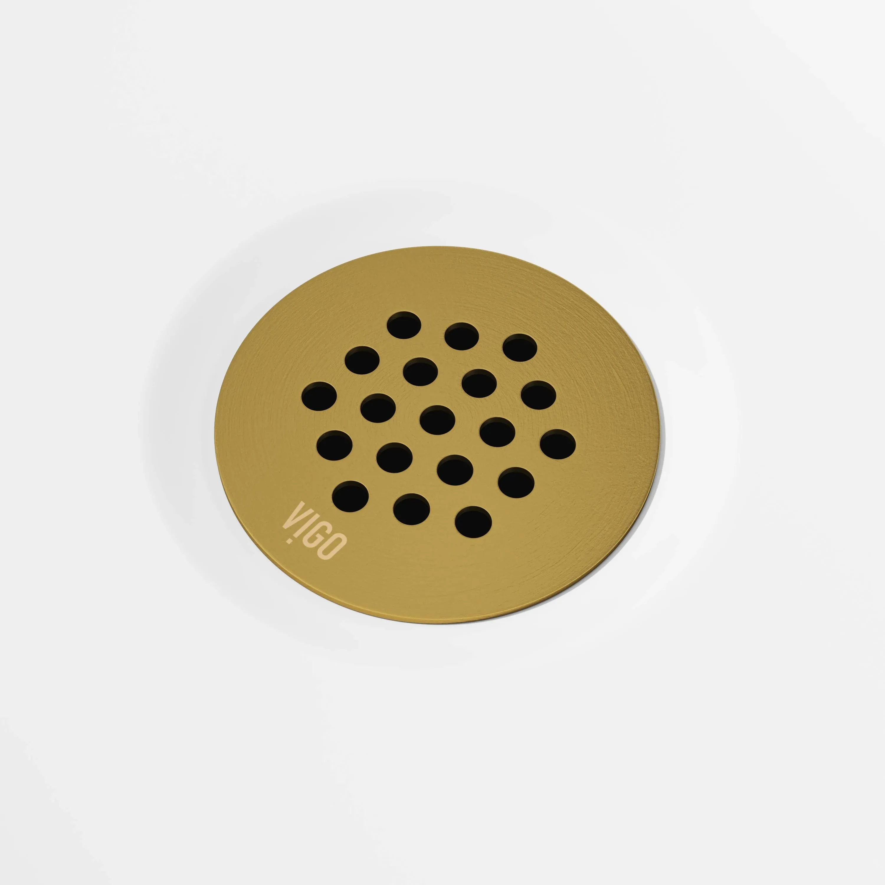 Vigo VG07001MG Vessel Grid Bathroom Sink Drain Finish: Matte Brushed Gold