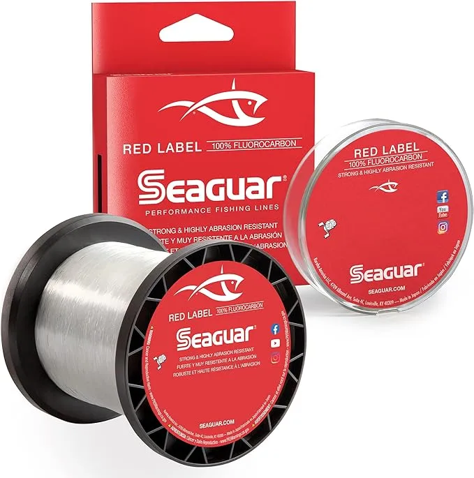 Seaguar Red Label 100 PCT Fluorocarbon 1000yd - 6 lb