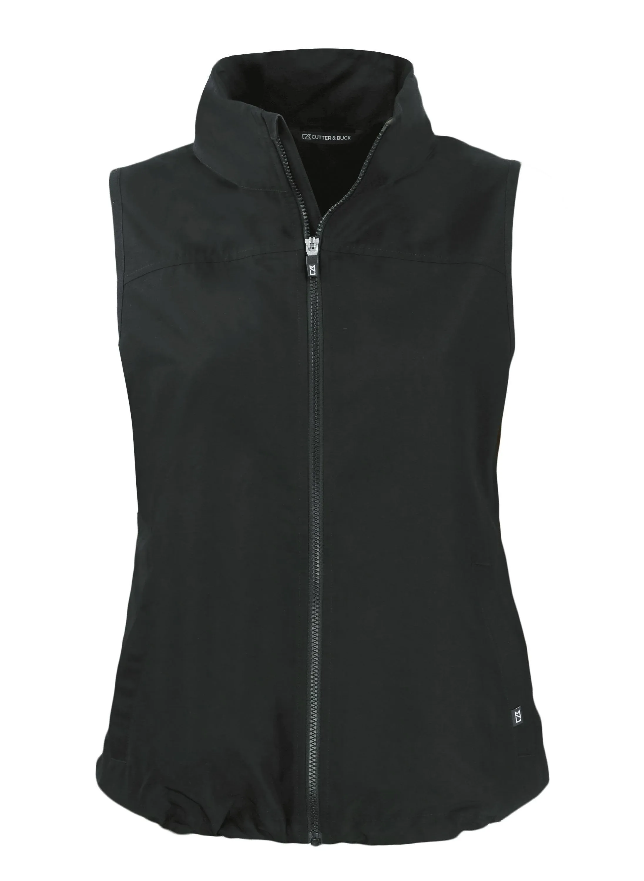 Cutter & Buck Women's Charter Eco Recycled Full-Zip Vest - Black