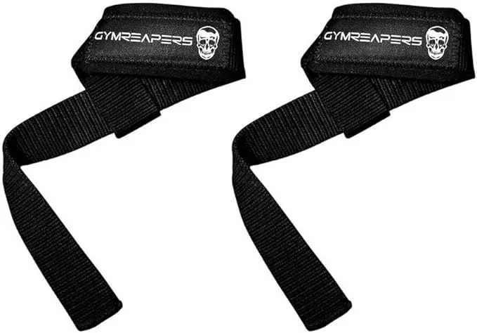 Gymreapers Lifting Straps | Premium Padded Weightlifting Straps