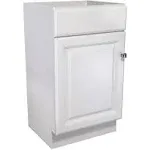 Design House Wyndham 18-in White Bathroom Vanity Cabinet