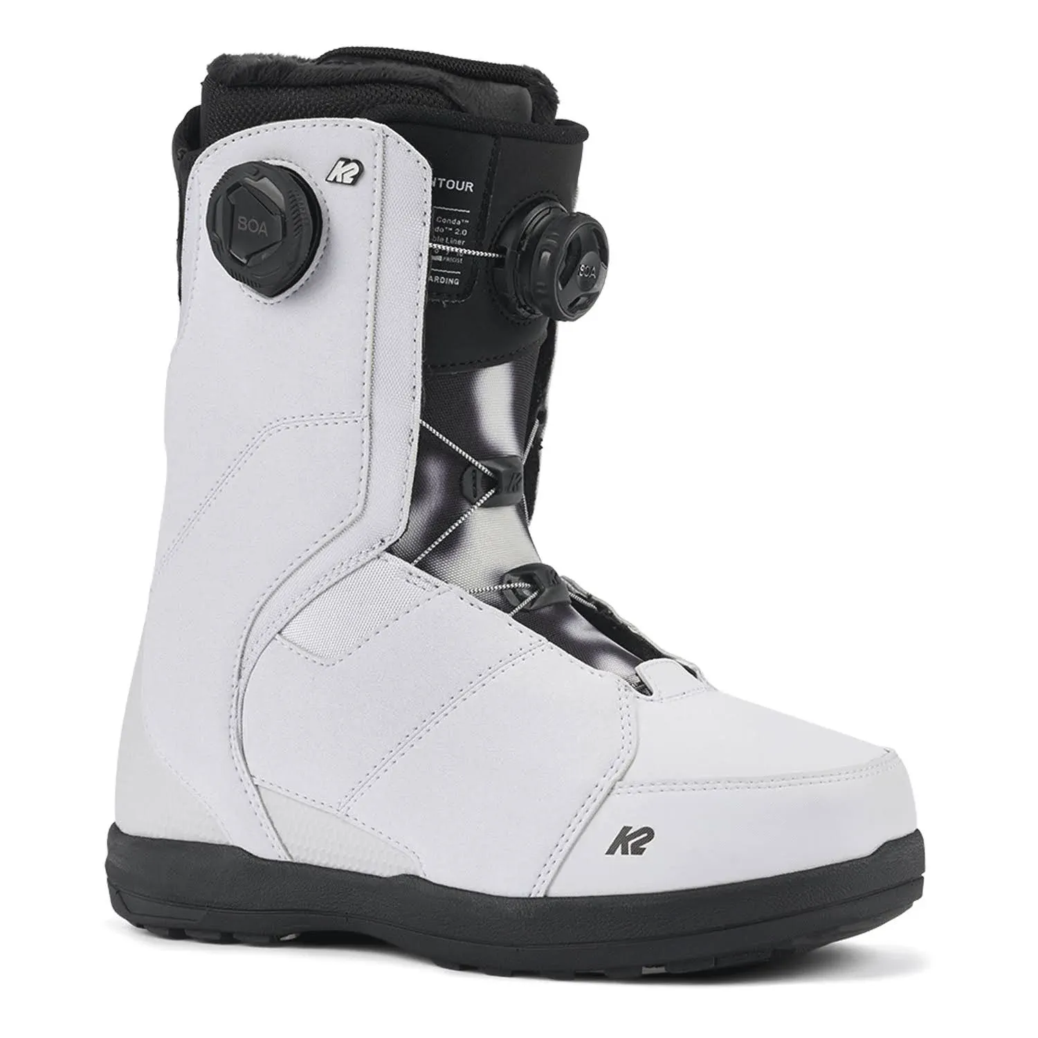 K2 White Contour Women's Snowboard Boots 2024 8