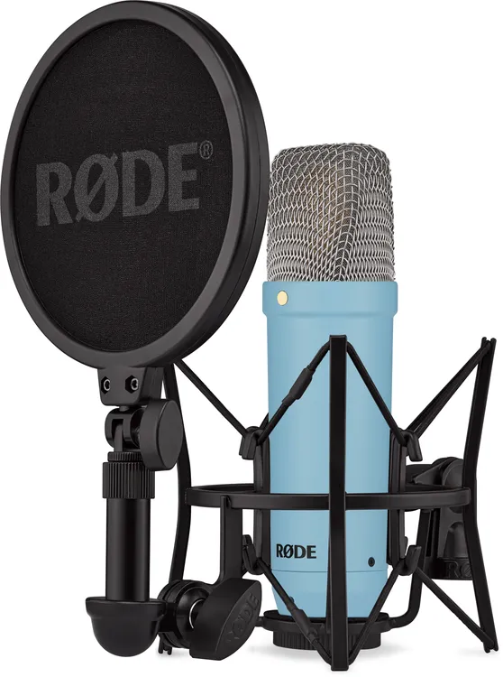 Rode NT1 Signature Series Condenser Microphone Blue