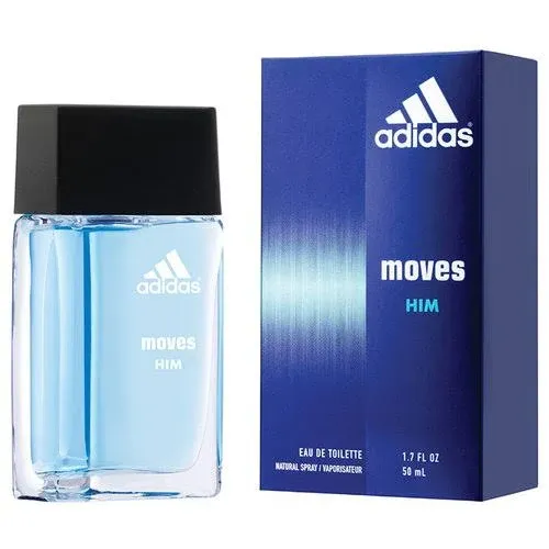 Adidas Moves For Him Eau De Toilette Spray for Men - 1.7 fl oz bottle