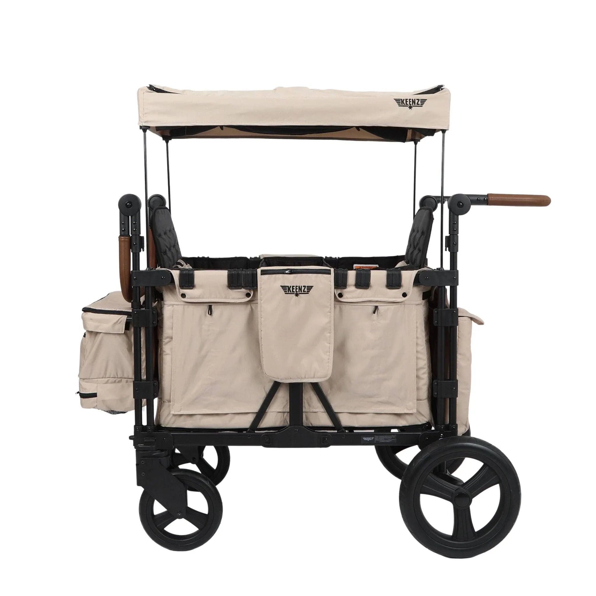 Keenz XC+ - Luxury Comfort Stroller Wagon 4 Passenger Mocha