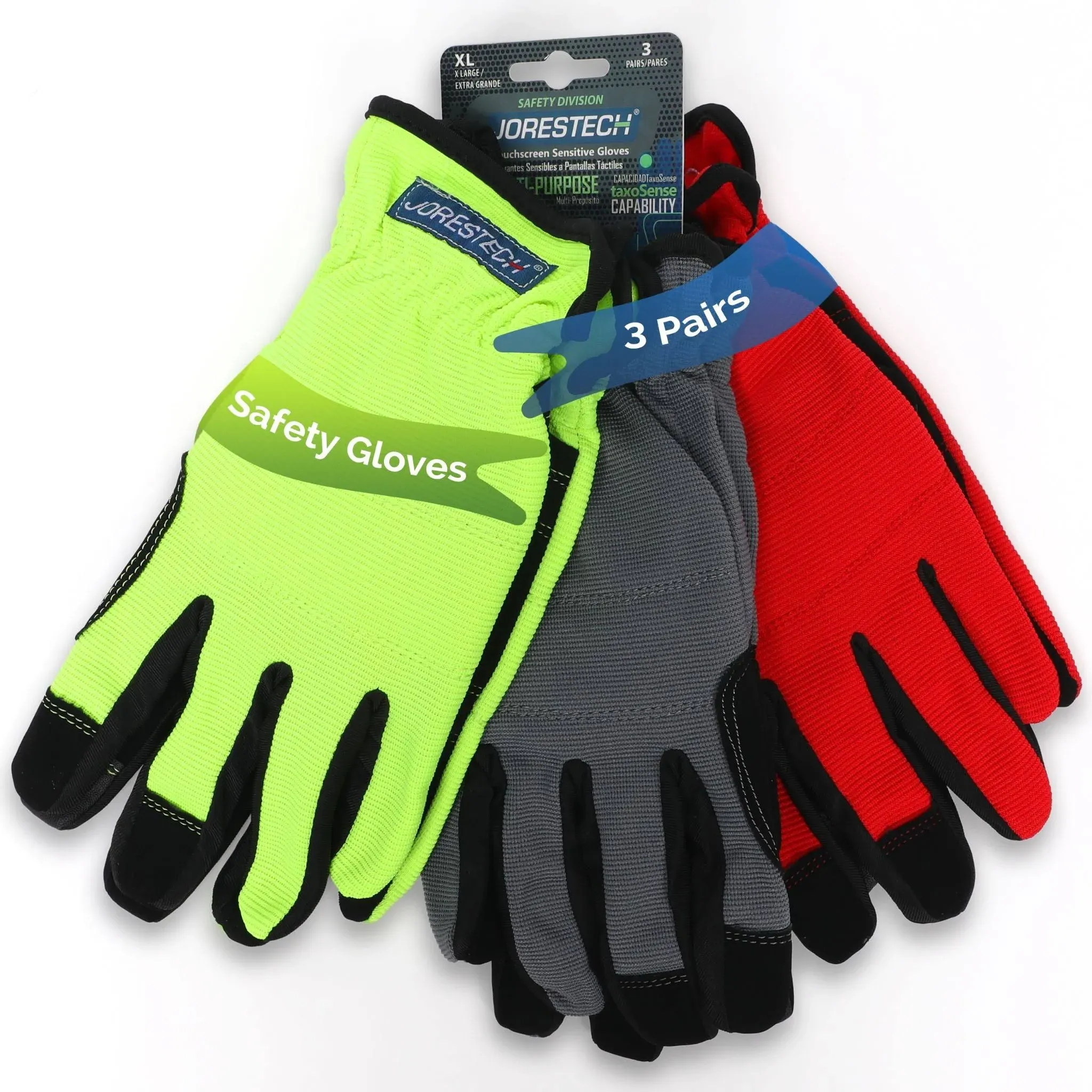 Jorestech Safety Multi-Purpose Mechanical Work Gloves