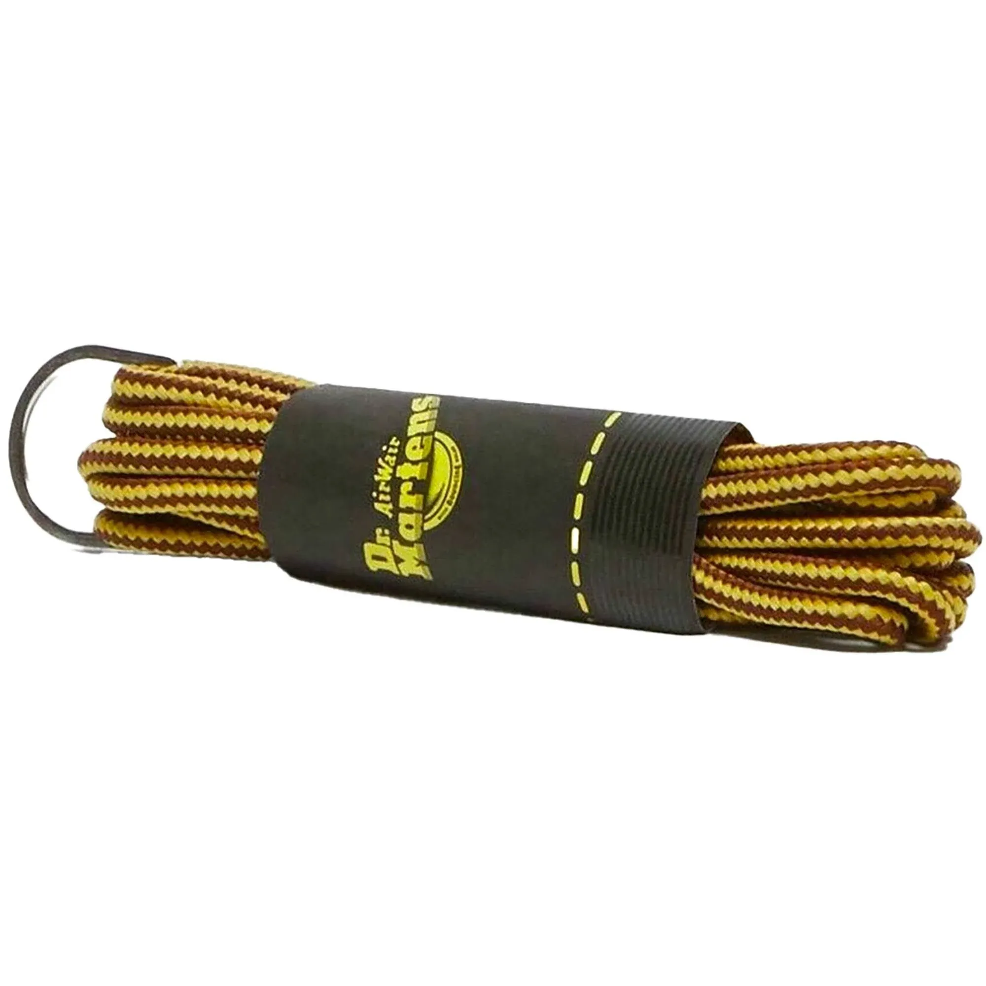 Dr Martens 140cm Round Laces (8-10 Eye) Brown/Yellow