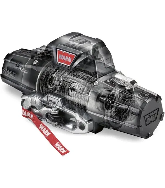 Warn 89611 ZEON 10-S Winch with Synthetic Rope - 10000 lb. Capacity