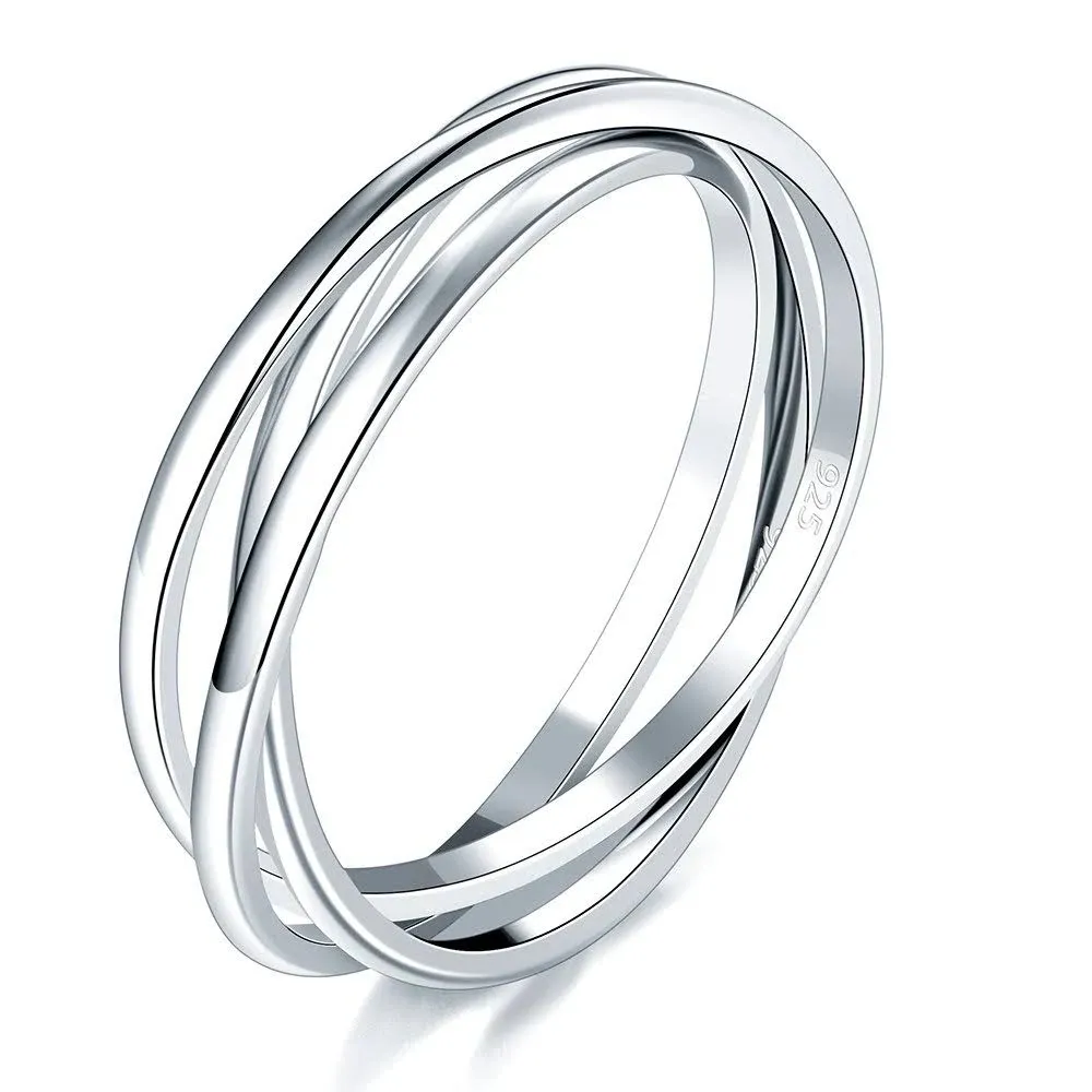 925 Sterling Silver Fidget Ring