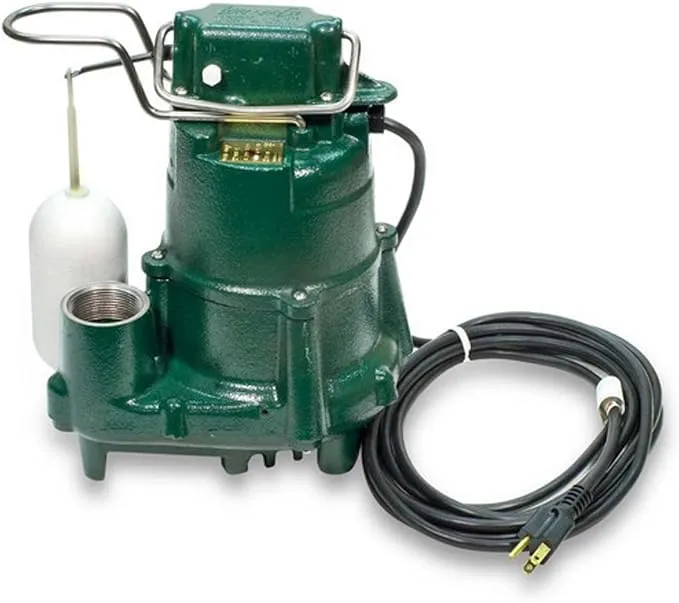 Zoeller Flow-Mate 1/2 HP Submersible Sump Pump