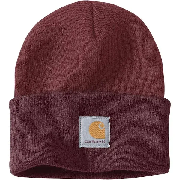 Carhartt Knit Cuffed Two-Tone Beanie Sable