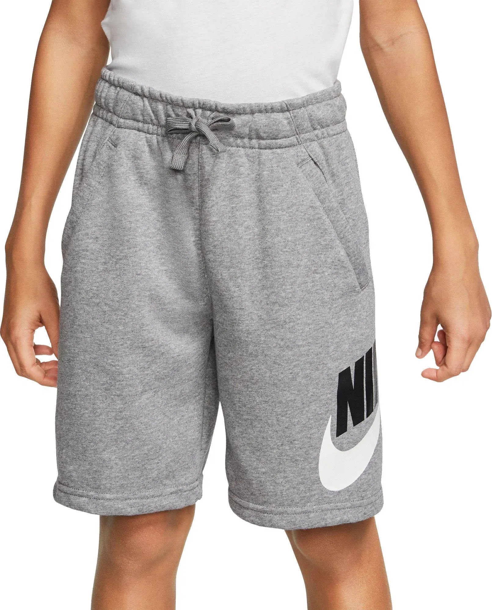 Nike Boys' Sportswear Club + Hbr Fleece Shorts (Big Kids)