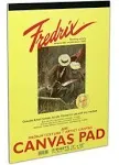 FREDRIX Creative Series White Canvas Pad, 18" x 24"