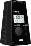 Korg KDM-3 Digital Metronome (Black)