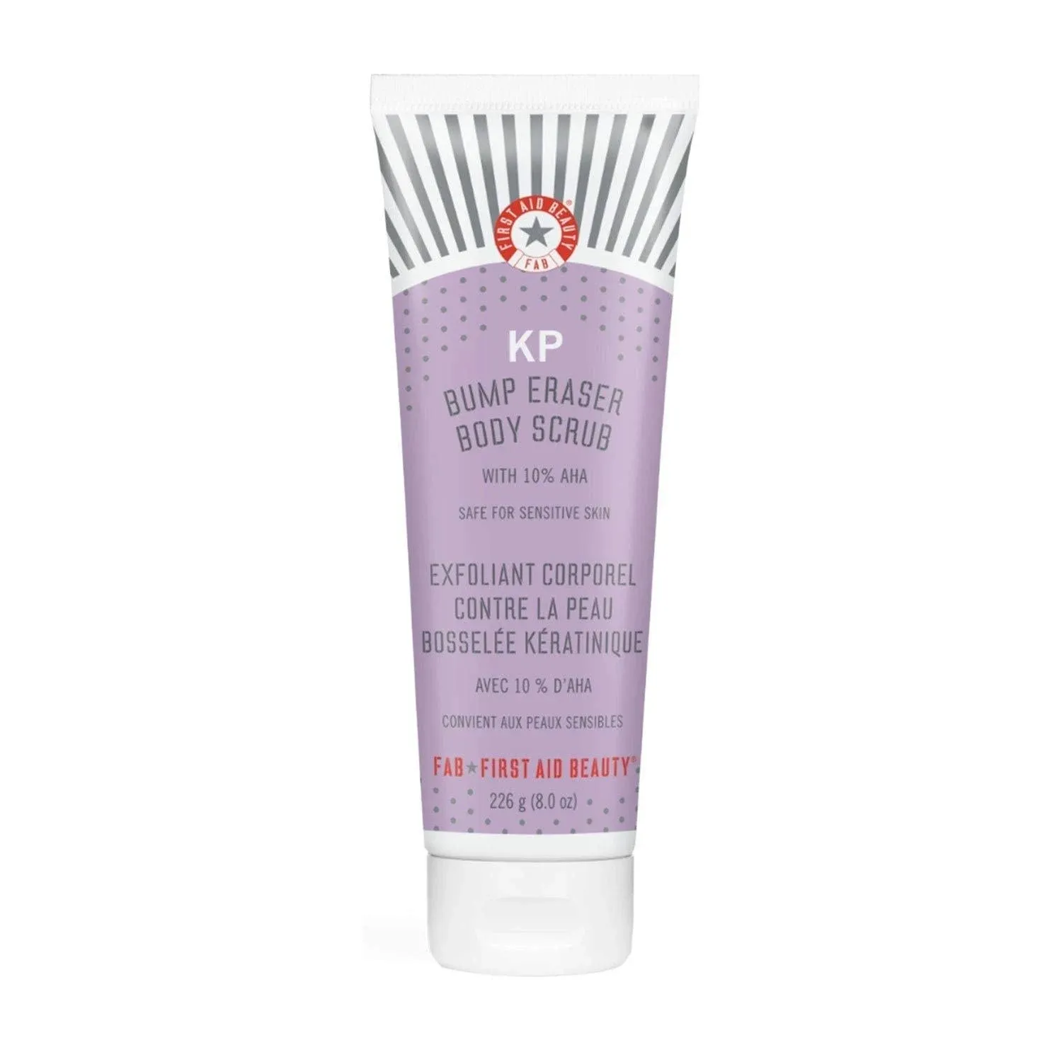 First Aid Beauty KP Bump Eraser  Body Scrub With 10% AHA Safe For Sensitive Skin