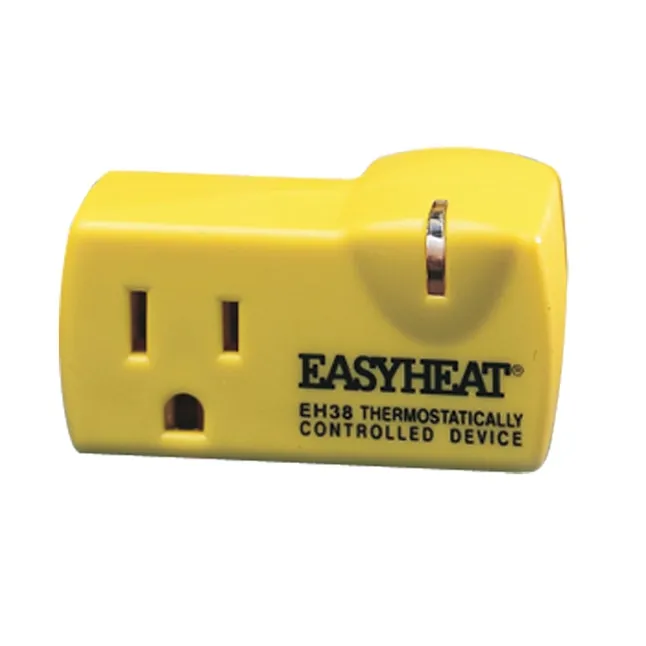 Easy Heat TMC35 Pre-Set Thermostat, Yellow