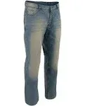 Milwaukee Leather MDM5002 Men's Blue Armored Motorcycle Riding Denim J