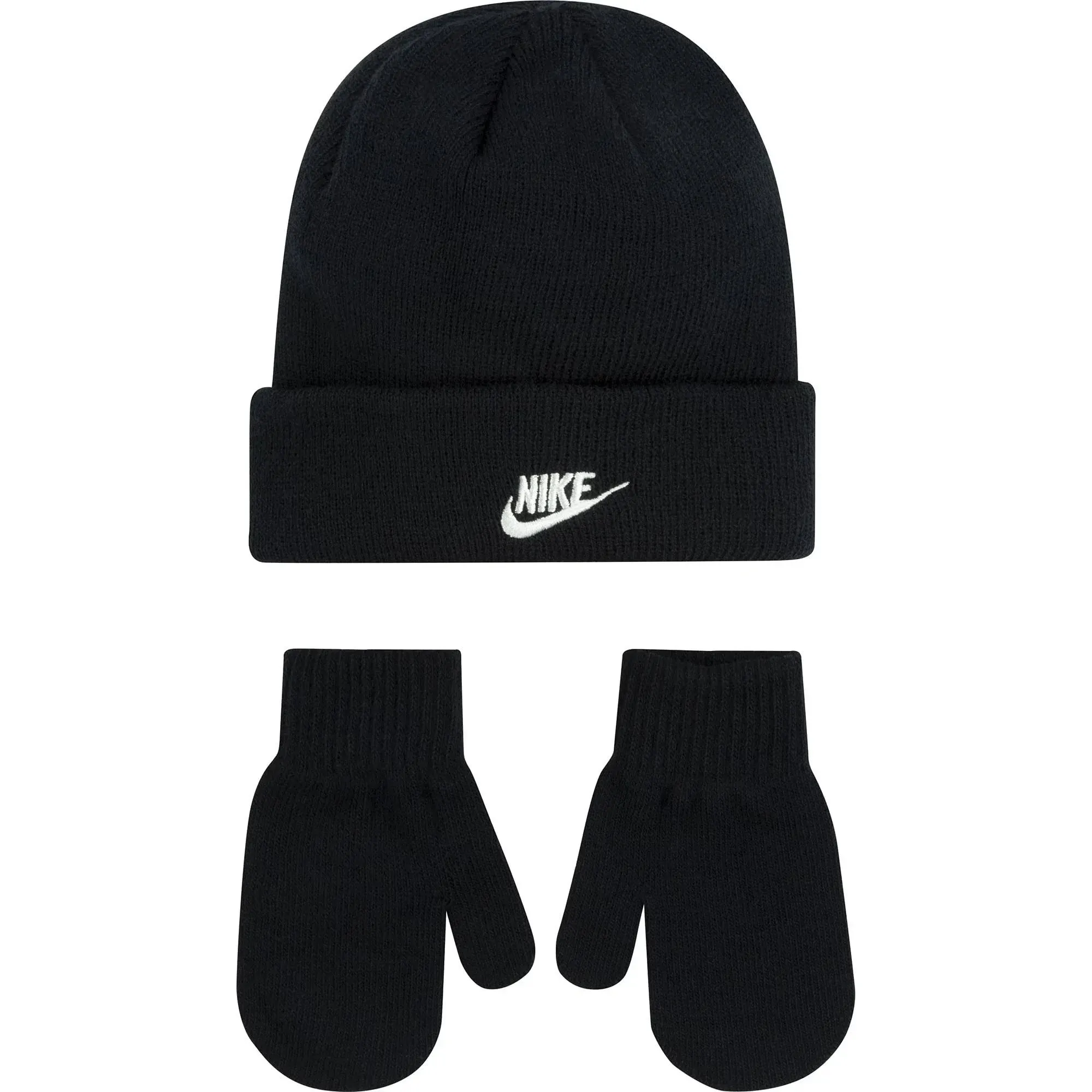 Toddler Nike Hat and Mitten Set