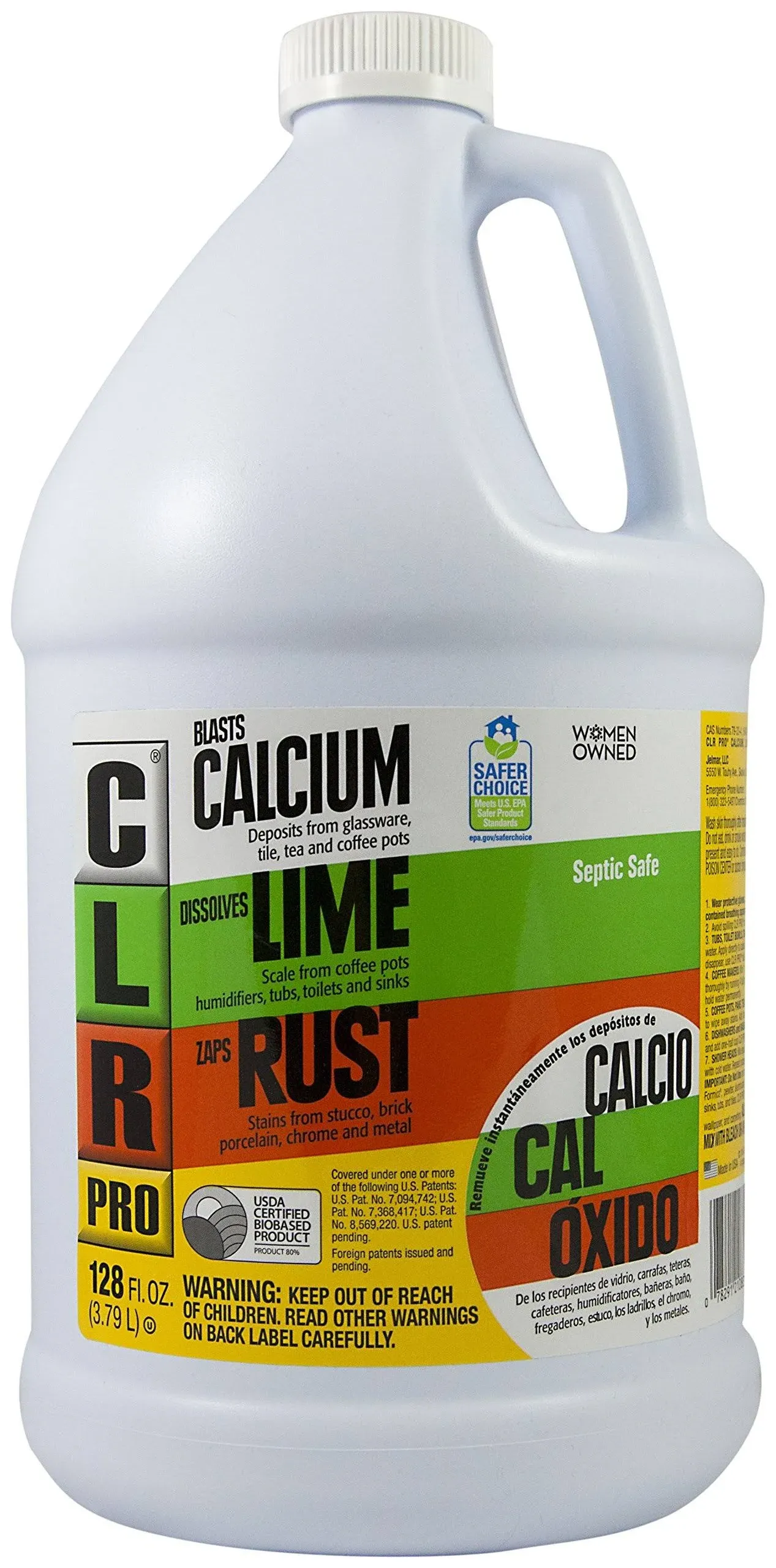 Clr Pro Calcium, Lime and Rust Remover, 1 Gallon Bottle