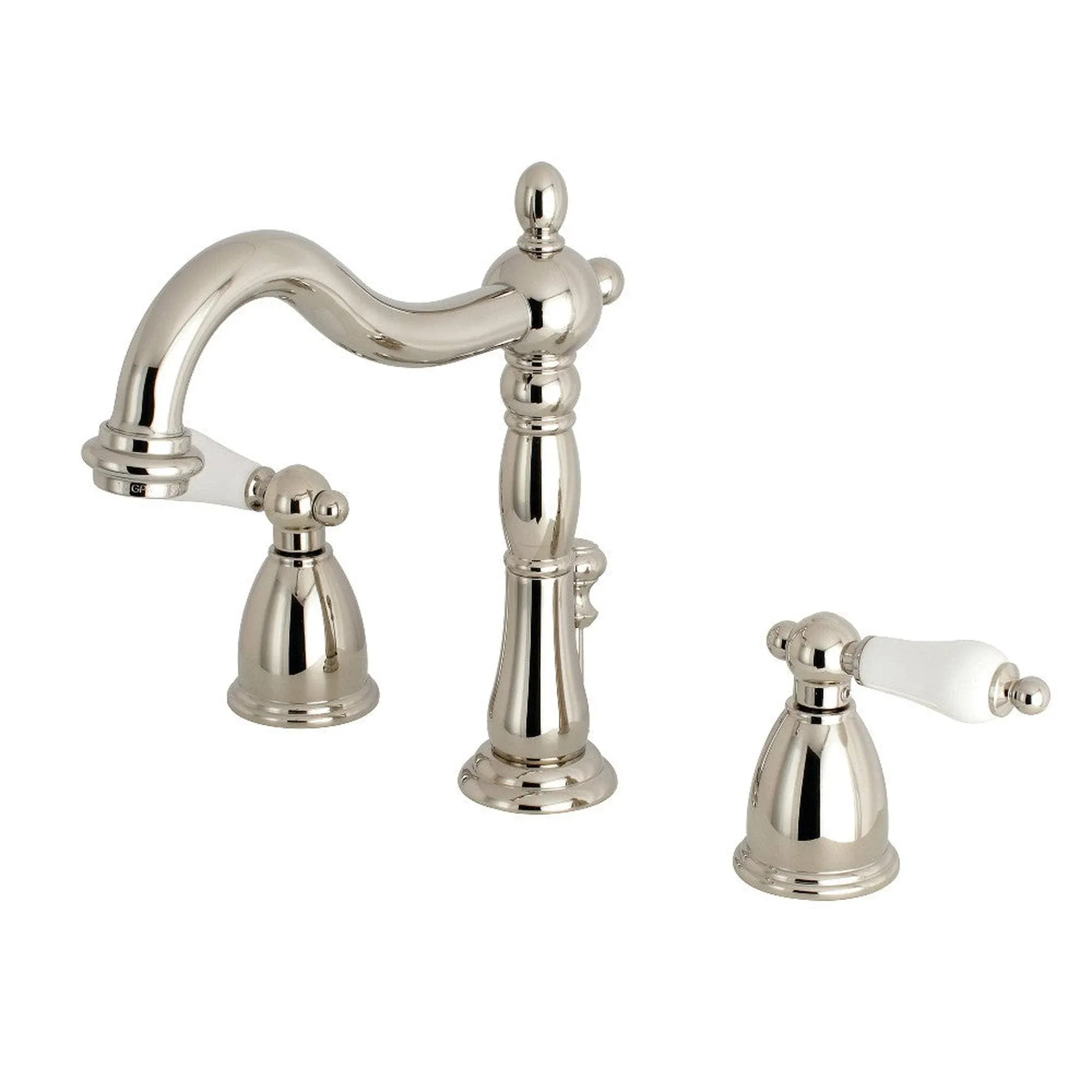 Kingston Brass Heritage 8 in. Widespread Bathroom Faucet Polished Chrome