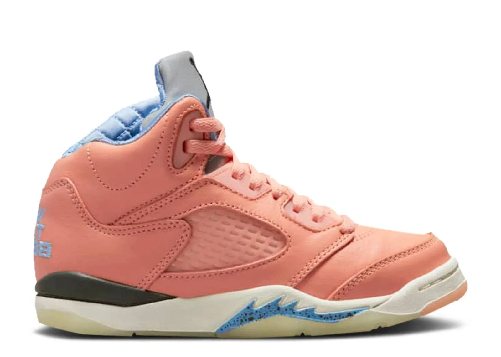 DJ Khaled x Kids' Air Jordan 5 (PS) Crimson Bliss | Leche Blue | Sail / 2.5Y