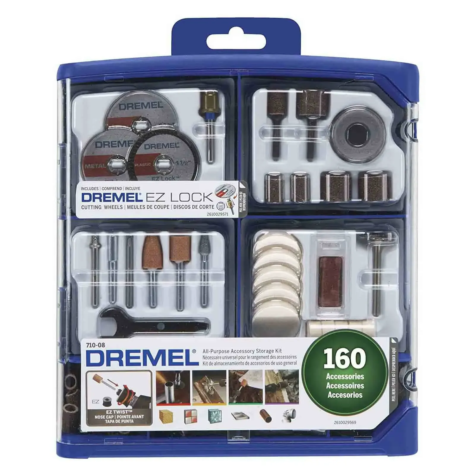 Dremel 160-Piece All-Purpose Accessory Kit