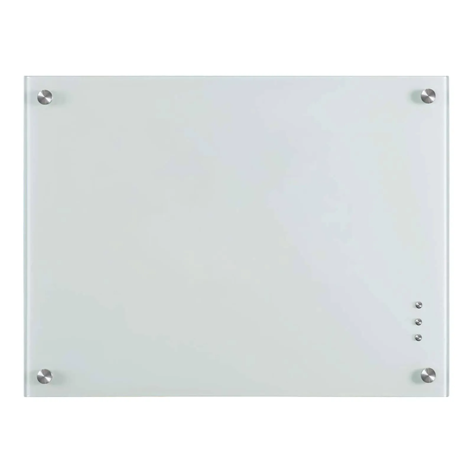 QUEENLINK Magnetic Glass Whiteboard, 24&#034; X 18&#034; Glass Dry Erase Board for Wall, F