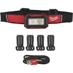 Milwaukee 450 lm Black/Red LED Tactical Head Lamp