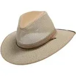 Henschel Men's Packable Aussie Breezer Safari Hat, Earth Brown, XL