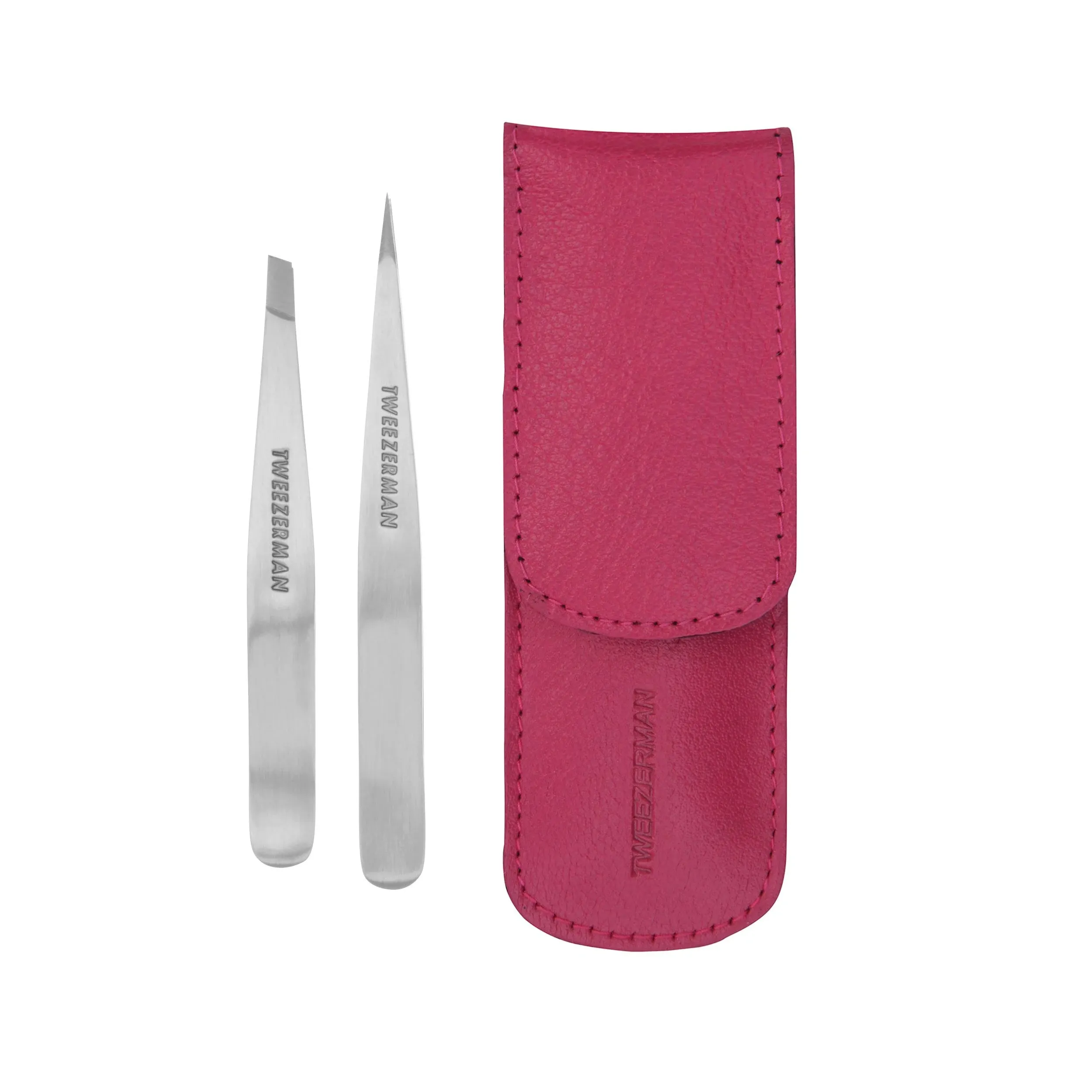 Tweezerman Petite Tweeze Pink Case Set