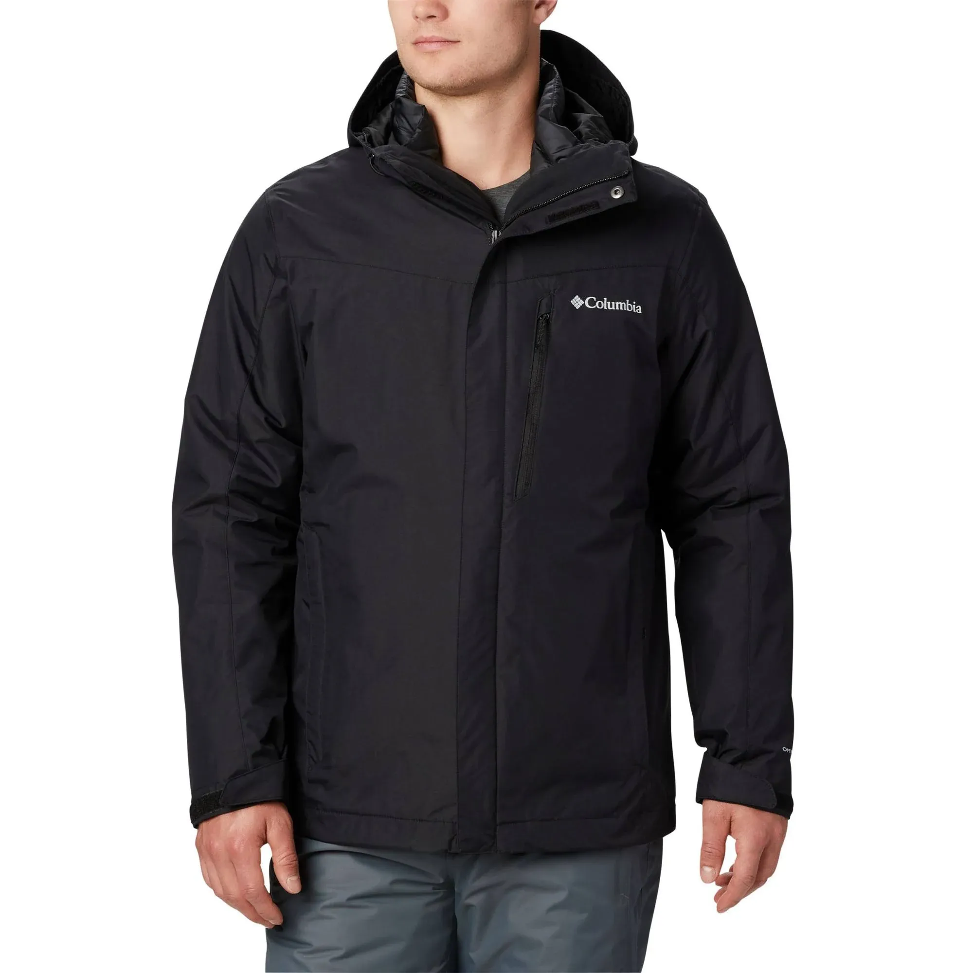 Columbia Men's Whirlibird IV Interchange Jacket - 2x - Black