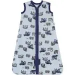 Wandering Elephants Organic Beekeeper™ Wearable Baby Blanket - Indigo