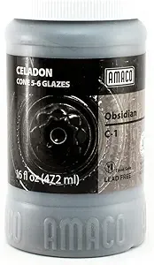 Amaco Obsidian Gallon Glazes