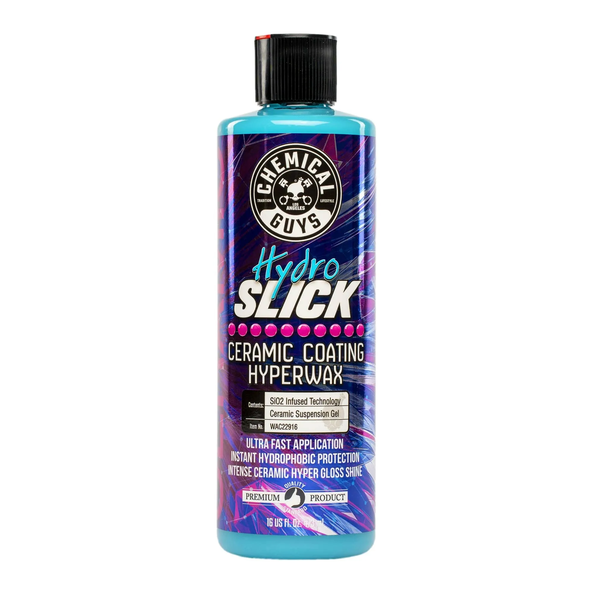 Chemical Guys Hydro Slick Hyperwax, Ceremic Coating - 16 us fl oz (473 ml)